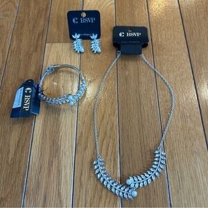 RSVP Silver Earrings Elegant Jewelry